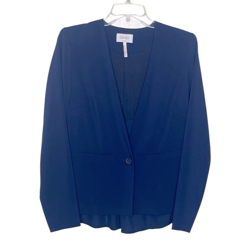 LAUNDRY By Shelli Segal Navy Blazer Size 6